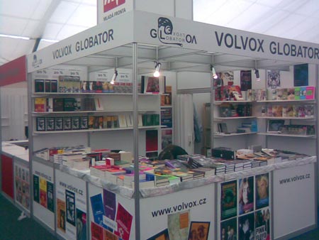 Stánek na veletrhu Svět knihy 2009