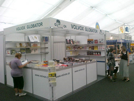 Stánek na veletrhu Svět knihy 2011