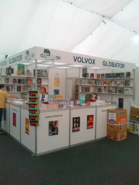 Stánek na veletrhu Svět knihy 2014